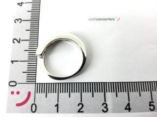 anillo oro 18k con piedra con diamante t. 13 (16,88 mm)