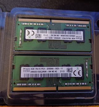 Ram 8gb (2x4gb)Hynix ddr4 3200 SODIMM Notebook
