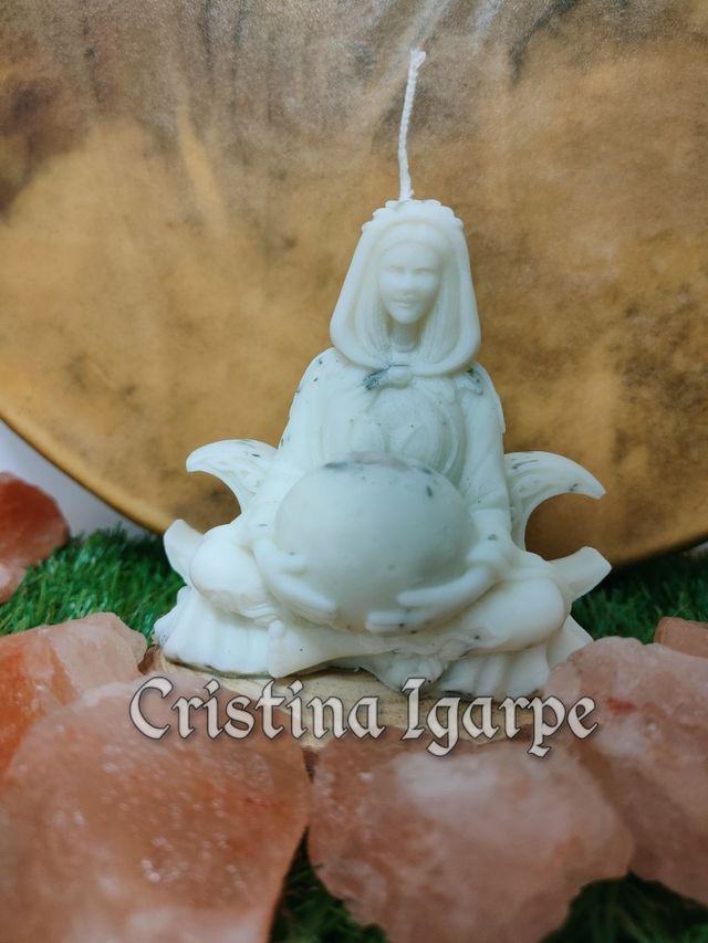 Vela de soja triple diosa