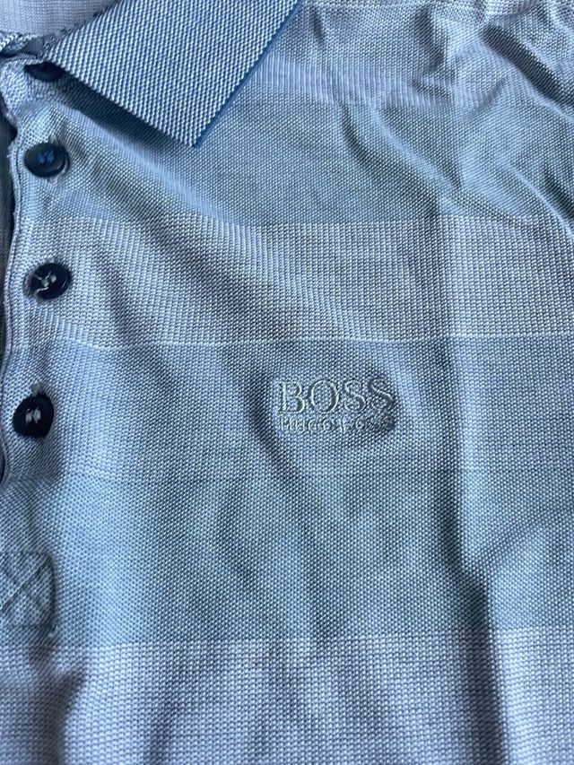 Polo manga larga de hombre de boss