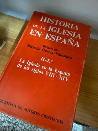 Historia de la Iglesia en España Tomo II-2º