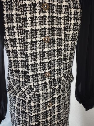 Vestido mini Zara.
