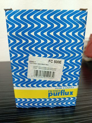 Filtro de combustible para Renault
