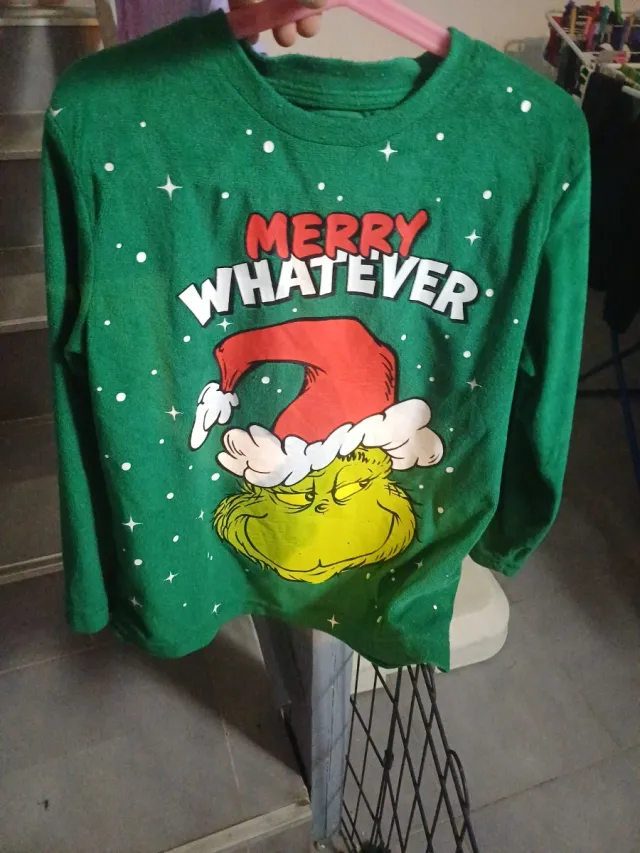 Lote Navideño Grinch 7/8 años