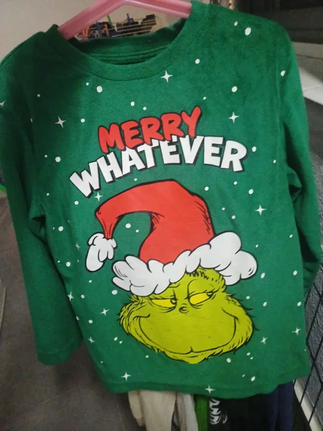 Lote Navideño Grinch 7/8 años