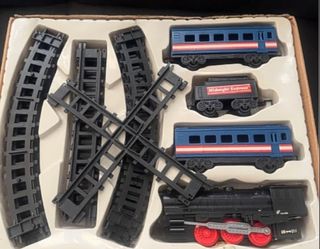 Locomotiva e vagoni Vintage a batteria KAMCO 