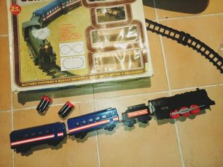 Locomotiva e vagoni Vintage a batteria KAMCO 