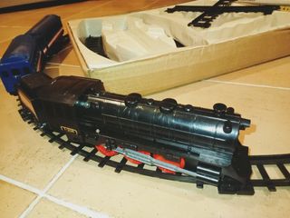 Locomotiva e vagoni Vintage a batteria KAMCO 