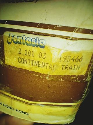 Locomotiva e vagoni Vintage a batteria KAMCO 
