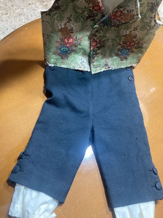 Chaleco y pantalon fallero niño