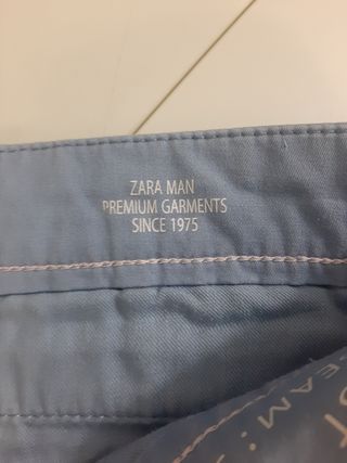 Pantalón chino zara hombre