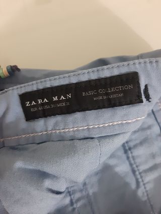 Pantalón chino zara hombre