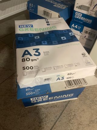 Papel impresora A3 500 hojas