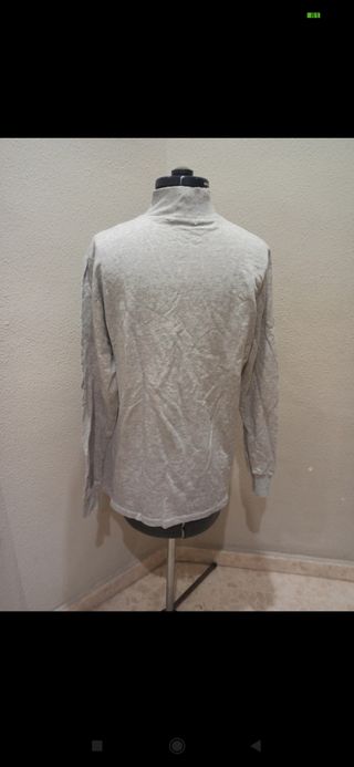 Jersey cuello alto algodón talla M