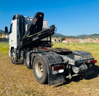 VOLVO FH12 420 GRUA HIAB TODA PRUEBA!