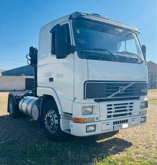 VOLVO FH12 420 GRUA HIAB TODA PRUEBA!