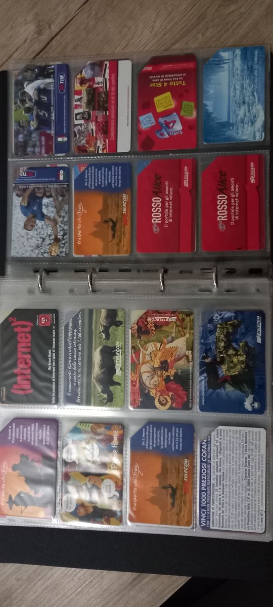 N. 276 nostalgiche, bellissime schede telefoniche