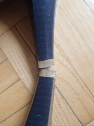 Zapatos tacón piel, azul marino - talla 37