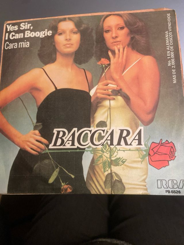 Vinilos Los mitos, Miguel bose y Baccara