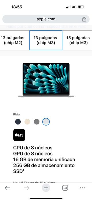 Macbook air (M3) sin uso