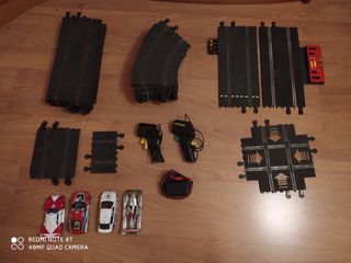 Scalextric + 4 coches