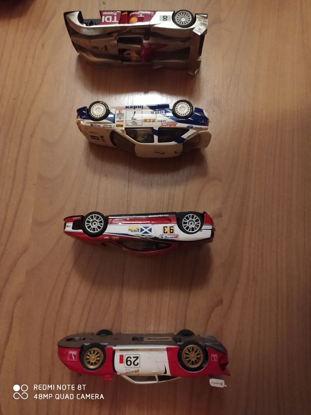 Scalextric + 4 coches