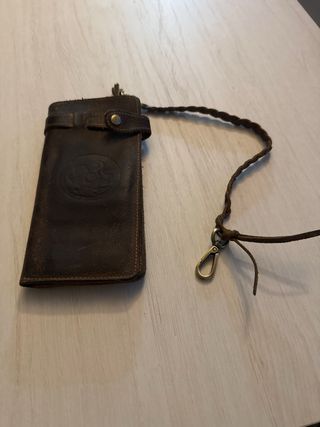 Cartera de piel