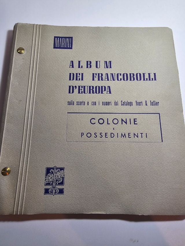 Album Francobolli Colonie e Possedimenti
