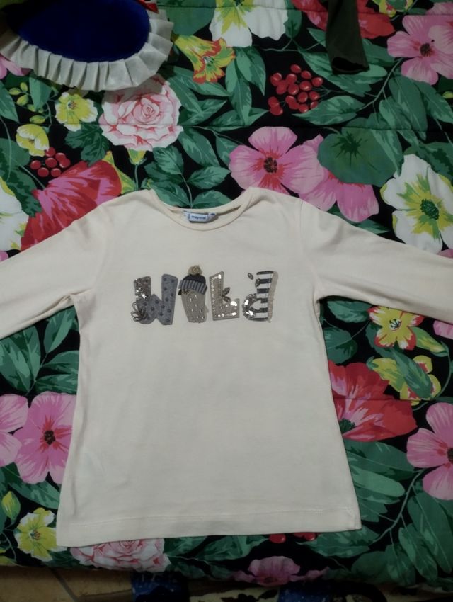 Maglia beige 5/6 anni mayoral 