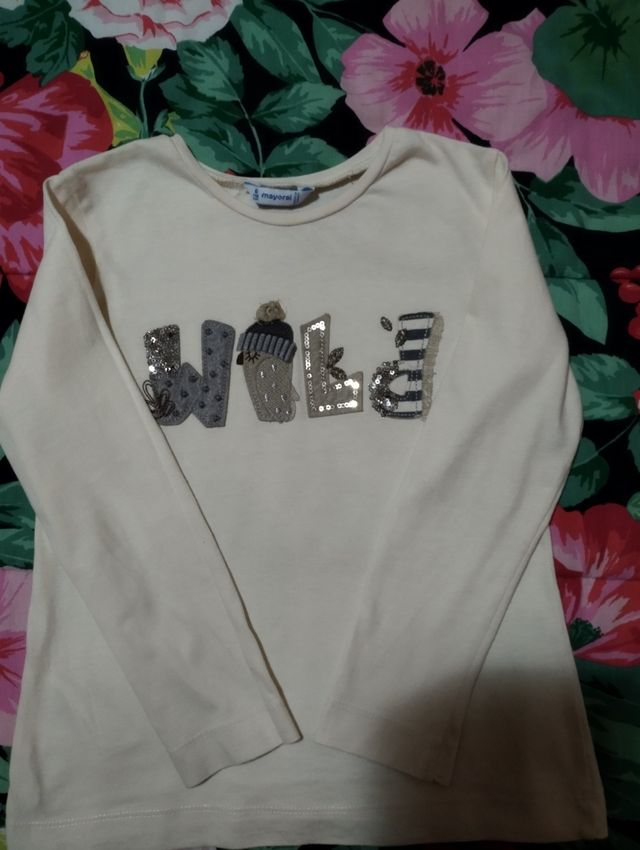 Maglia beige 5/6 anni mayoral 