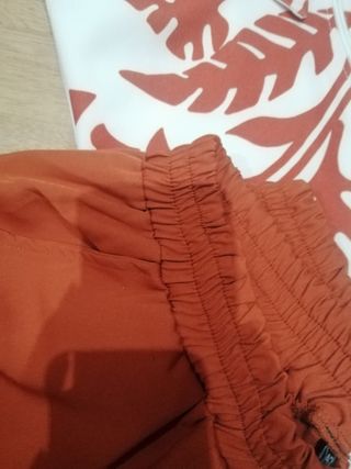 Vestido camisero y pantalon