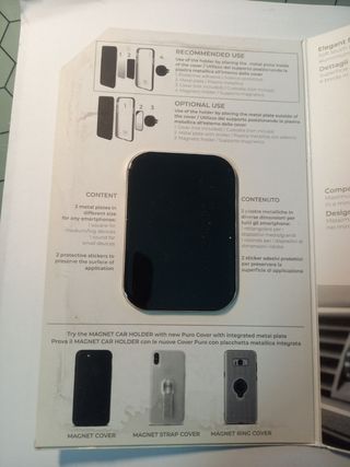 Accessorio magnetico per auto