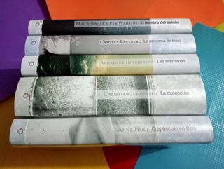 Serie terror frío. 5 libros.