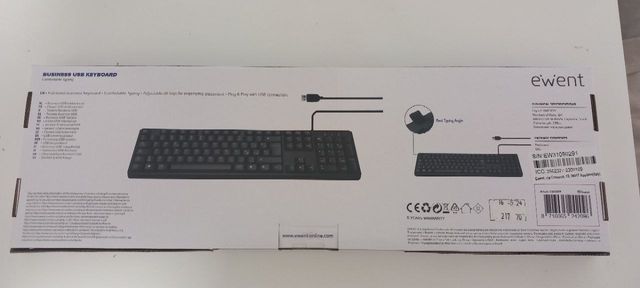 TECLADO COMPACTO USB EWENT ESPAÑOL