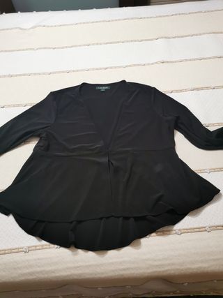 Chaqueta en punto seda de Ralph Lauren 