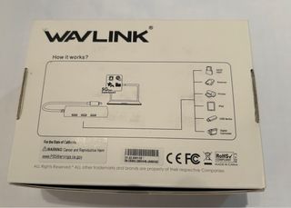 WAVLINK USB-C 3-Puertos Aluminio