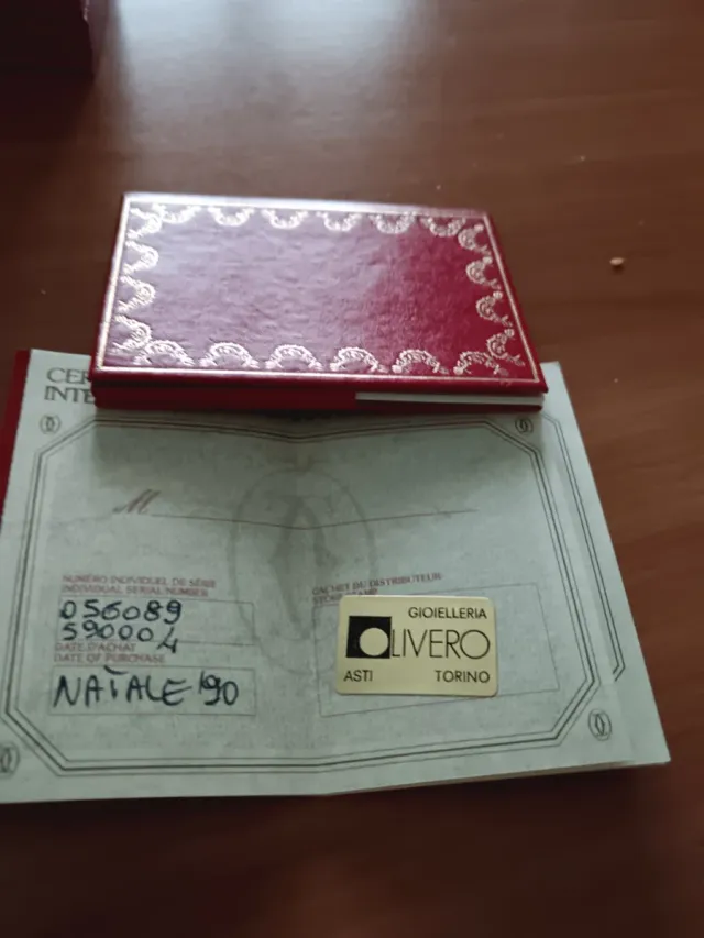 Orologio vintage Cartier