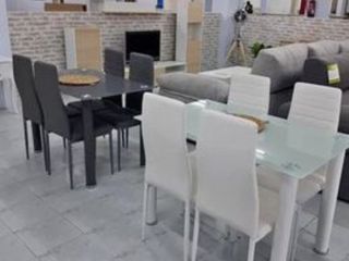NUEVA MESA DE CRISTAL TEMPLADO 4 SILLAS !!!🚛✅❕