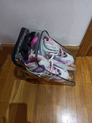 Patines rosas para niñas