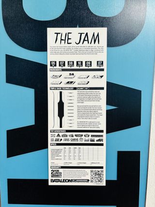 Snowboard Bataleon The Jam 156 Love Kill