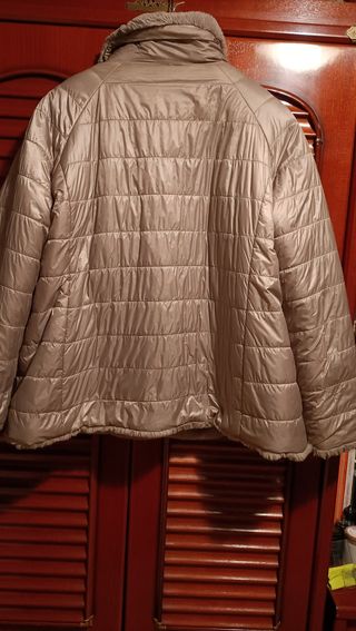 Chaquetón pelo corto, reversible