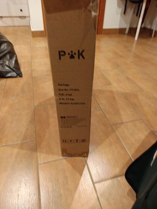 Caja transporte para perro