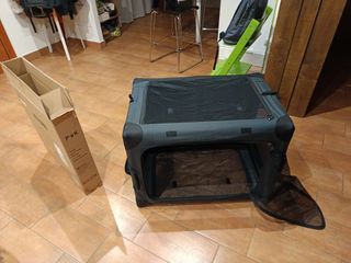 Caja transporte para perro