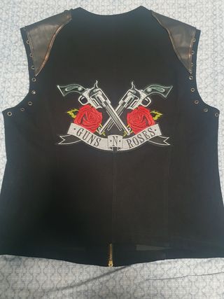 Chaleco gótico Guns & Roses