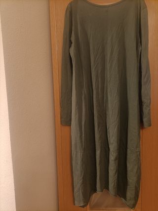 Vestido largo asimétrico 