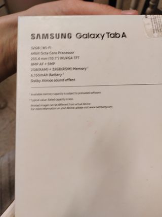 Tablet tab A