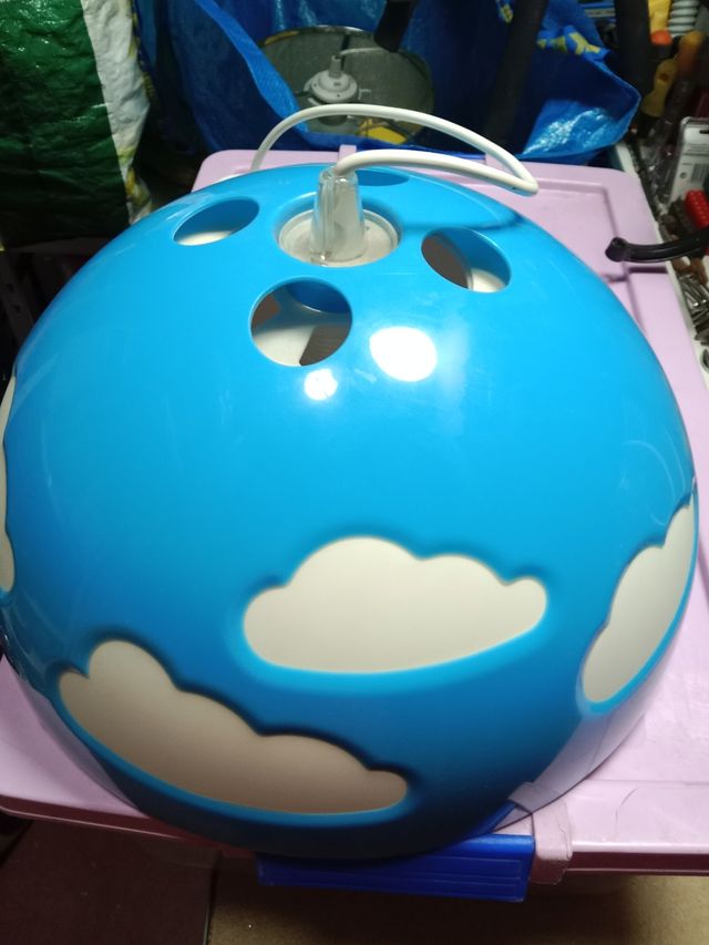 Lampara techo dormitorio infantil