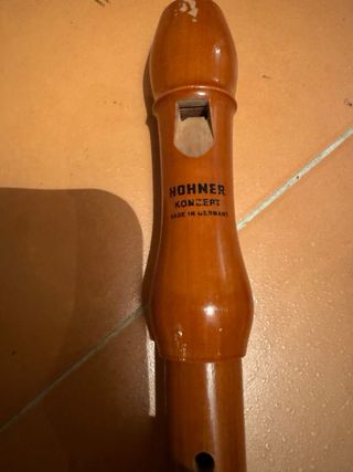Flauta de madera