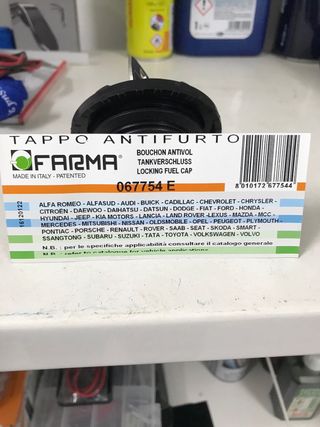 Tappo per serbatoio auto