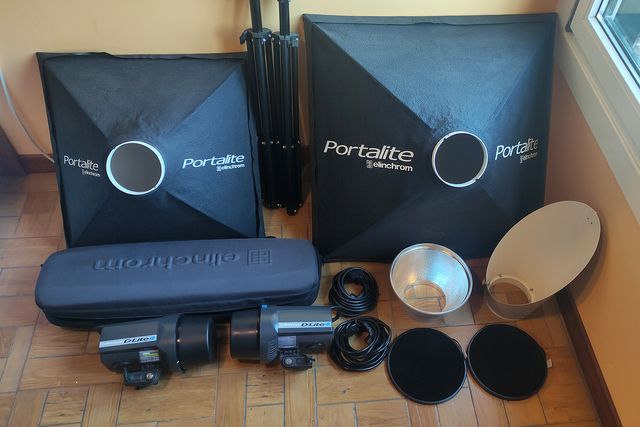 Kit 2 Elinchrom D-Lite 4